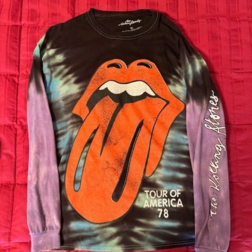 Rolling Stones He's a Rainbow t-shirt XL